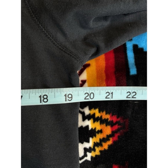 Onque Casuals Black Rhinestone Detail Zip Up Hood Jacket Pockets Size L - Picture 5 of 6